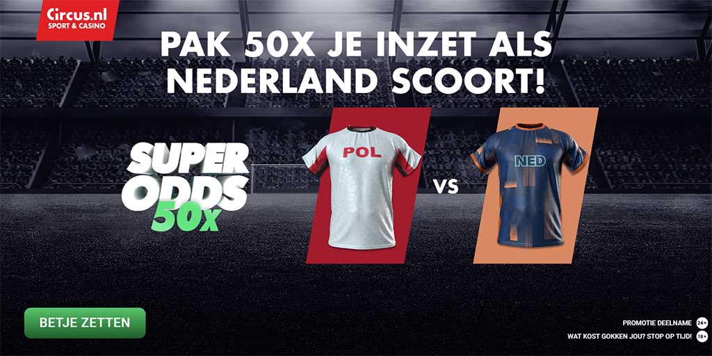 circus superodds polen nederland wedden