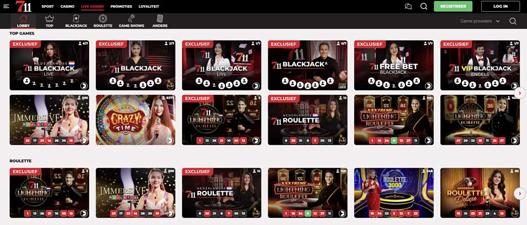 711 casino inloggen
