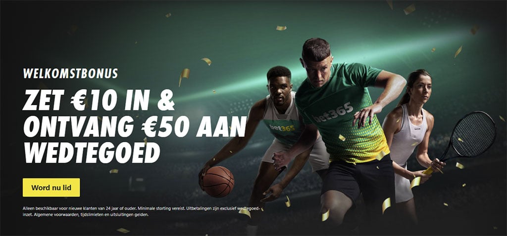 bet365 bonus code nederland
