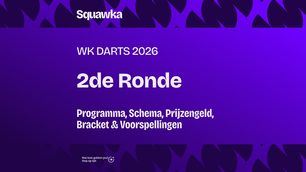 tweede ronde wk darts 2026 zo werk de 2de ronde