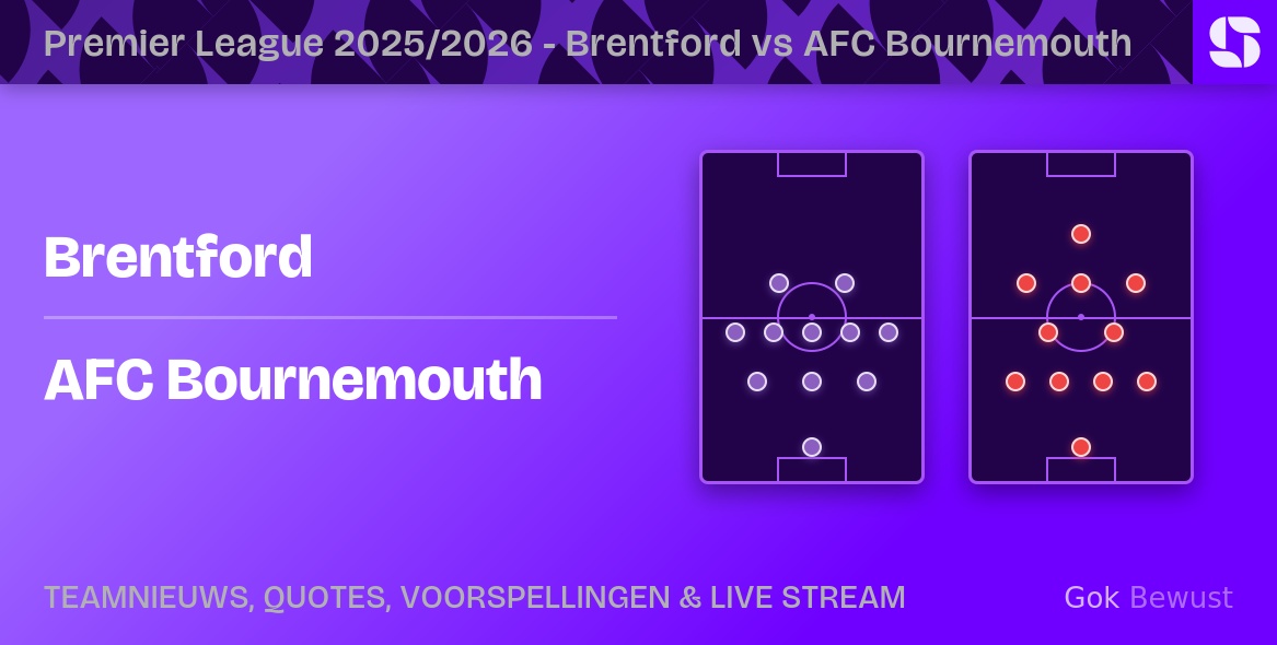 Brentford vs AFC Bournemouth Statistieken, Odds & Opstellingen