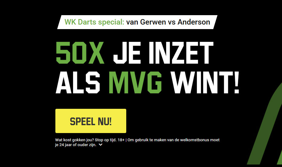 Michael van Gerwen Gary Anderson wedden statistieken voorspelling