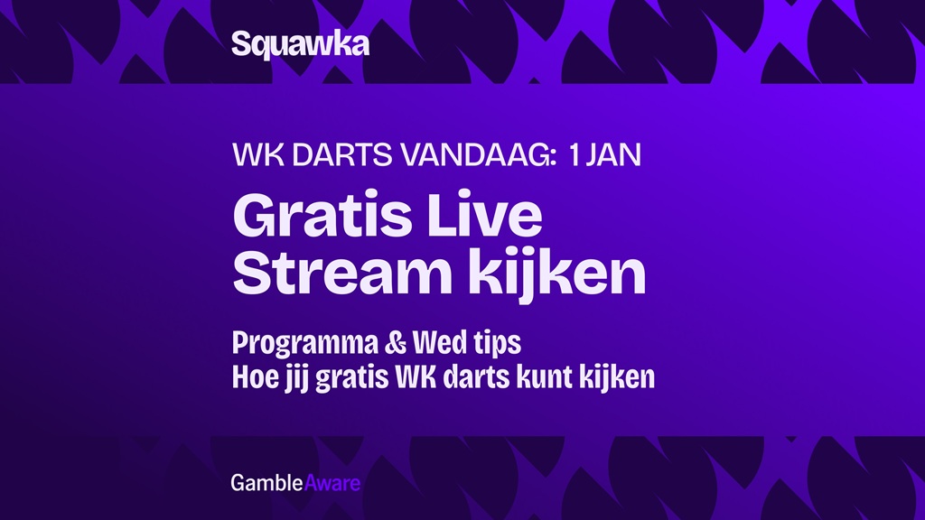 darten vandaag op tv gratis wk darts live stream kijken