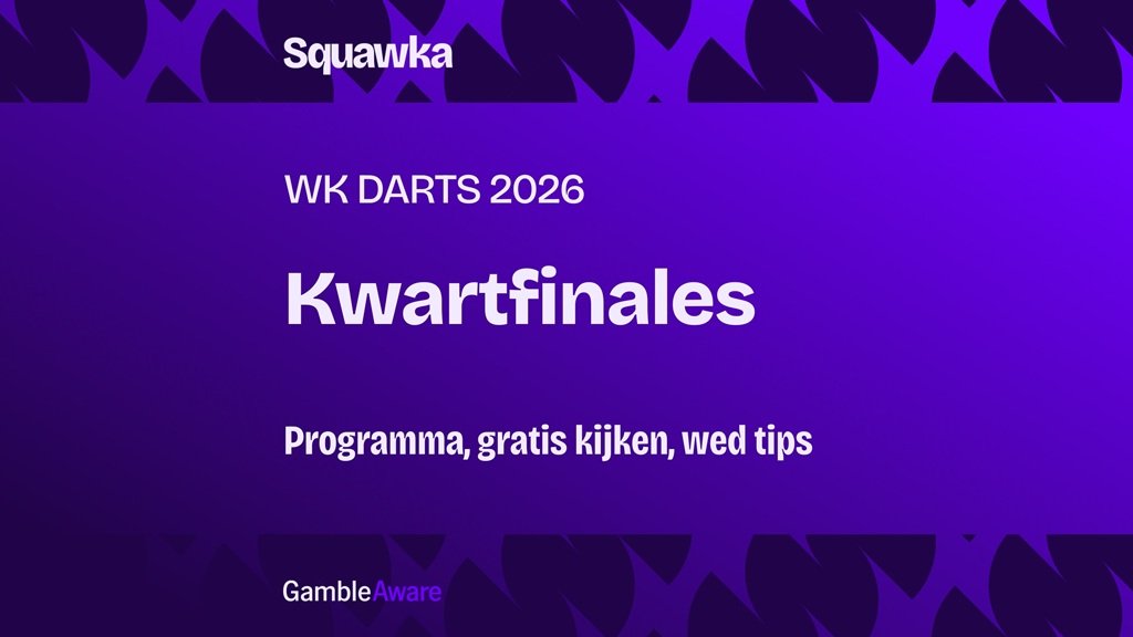 kwartfinales wk darts 2026
