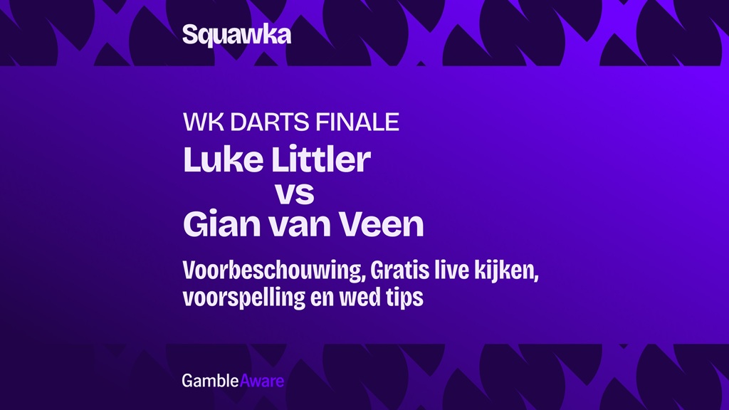 luke littler vs gian van veen wk darts finale voorbeschouwing gratis kijken odds voorspelling