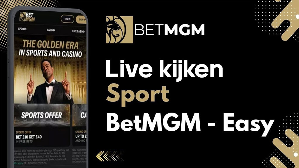 live voetbal stream kijken betmgm