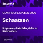 Programma Schaatsen Olympische Spelen 2026 – Onderdelen, tijden en Nederlanders