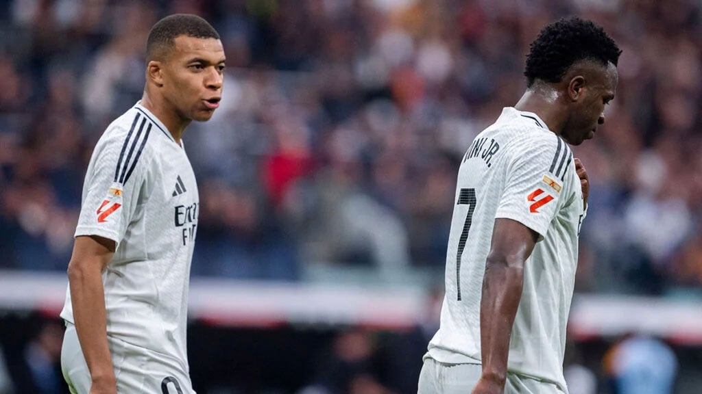 real madrid mbappe vinicius junior problemen