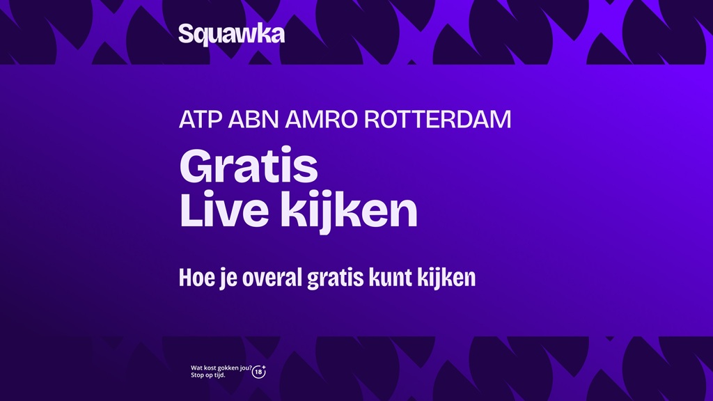 abn amro tennis live stream kijken