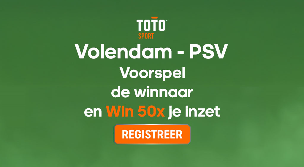 TOTO-Volendam-PSV-Wedden-50x-actie