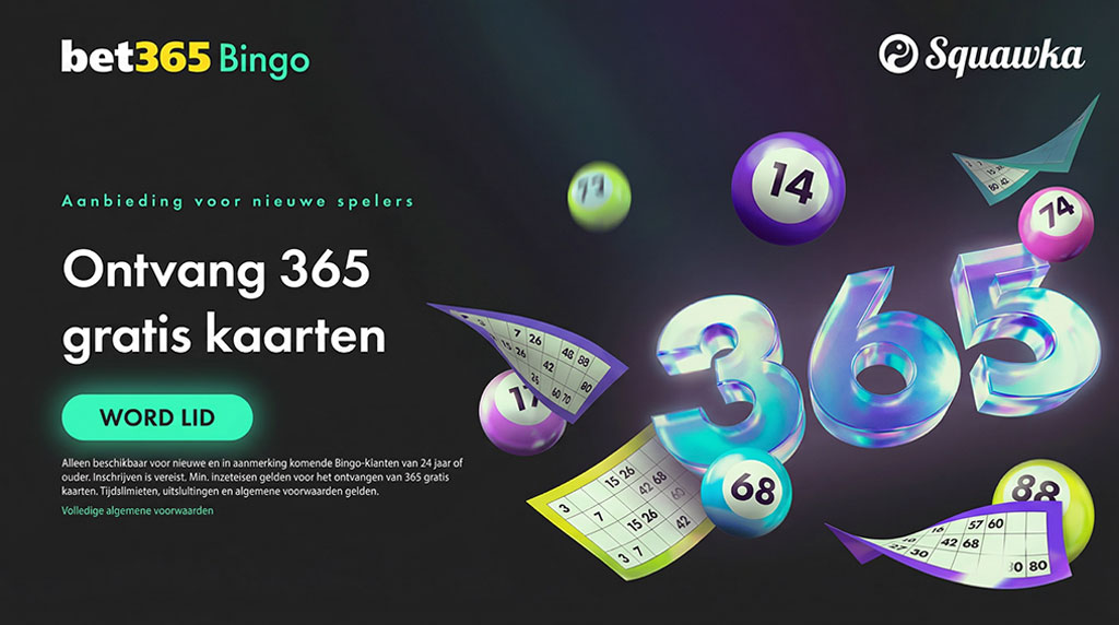 bet365 bingo bonus