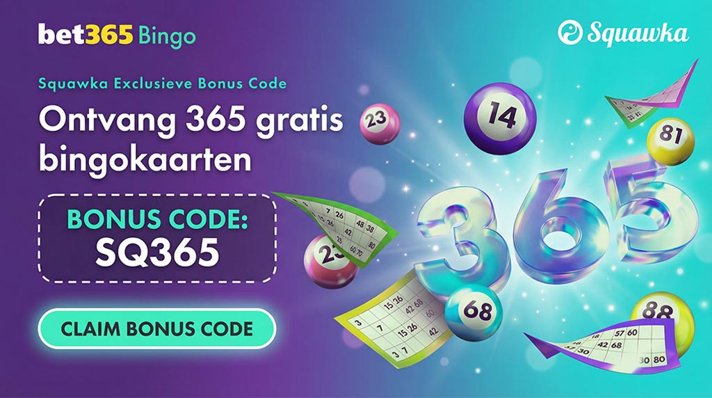 bet365 bonus voor bingo