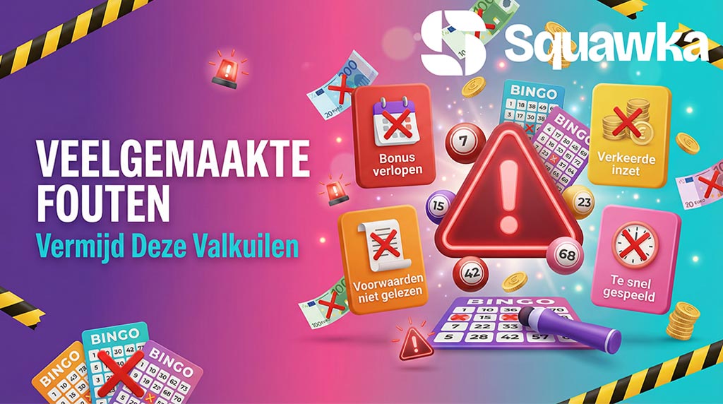 fouten bonus bingo
