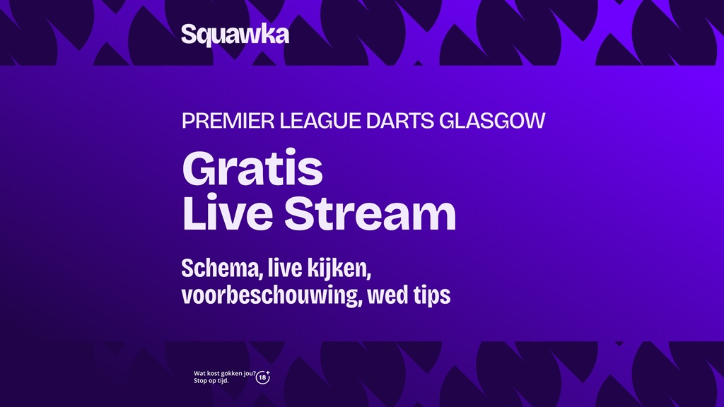 premier league darts glasgow kijken