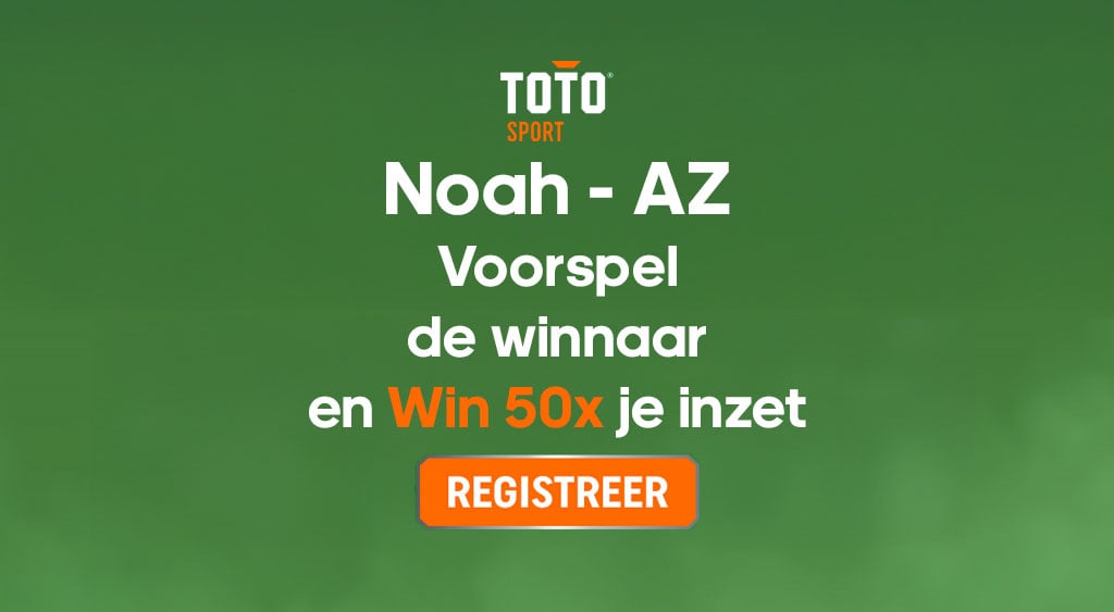 TOTO-Noah-AZ-Wedden-betting-actie-50x