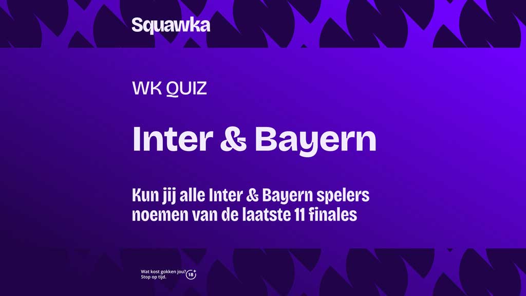 Voetbalquiz: Kun jij elke speler van Inter en Bayern München noemen die in de afgelopen 11 WK-finales in actie kwam?
