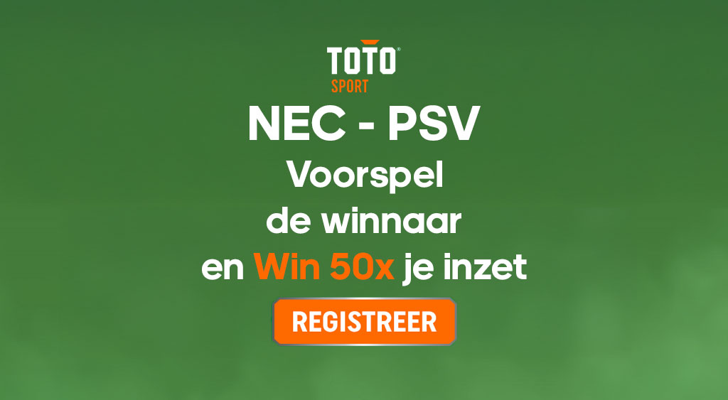 TOTO-NEC-PSV-Wedden-actie-50x
