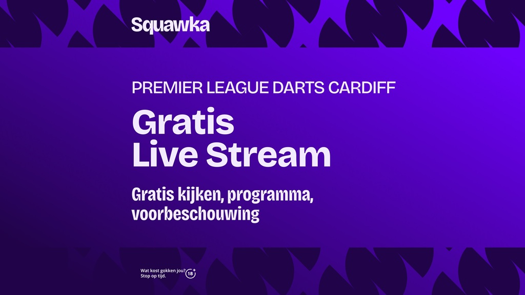 cardiff premier league darts kijken live stream