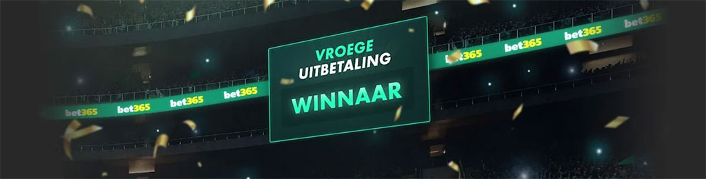 winnaars vroege uitbetaling bij bet365