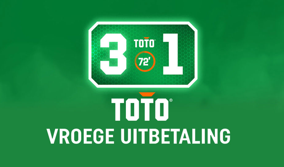 wat is vroege uitbetaling toto