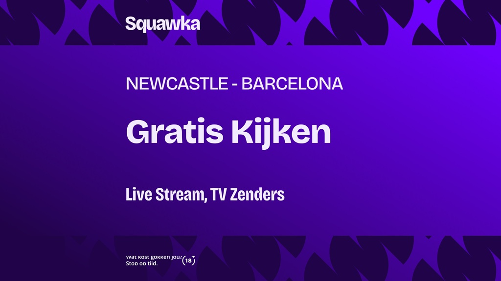 waar je newcastle united fc barcelona kunt kijken