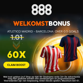 888 atletico madrid barcelona wedden bonus