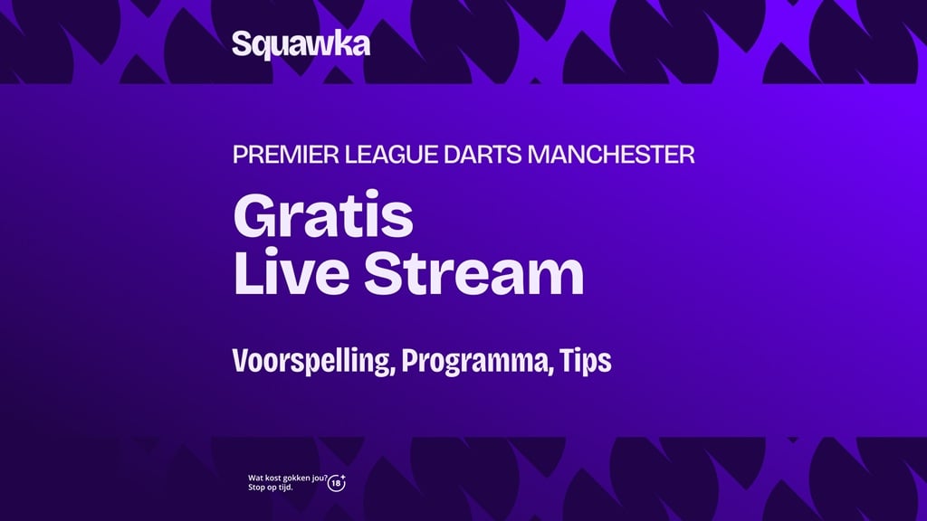 premier league darts manchester kijken