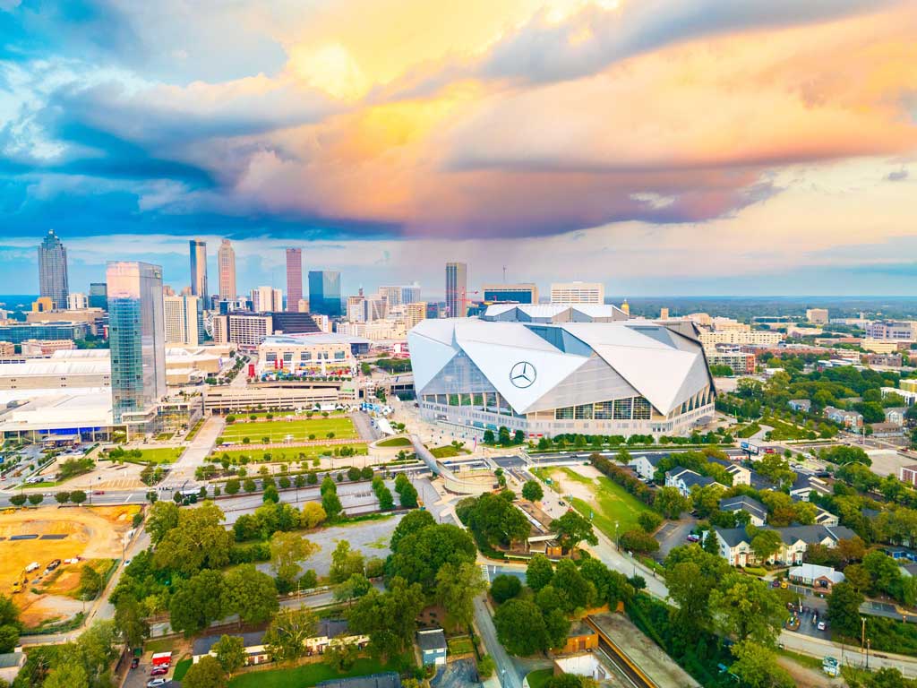 Mercedes-Benz Stadium - Atlanta - Copa do Mundo 2026