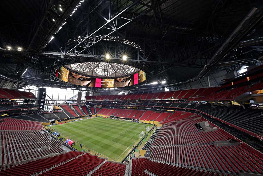 Mercedes-Benz Stadium - Atlanta - história