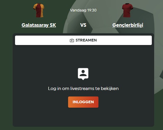 galatasaray genclerbirligi live stream kijken turkse beker