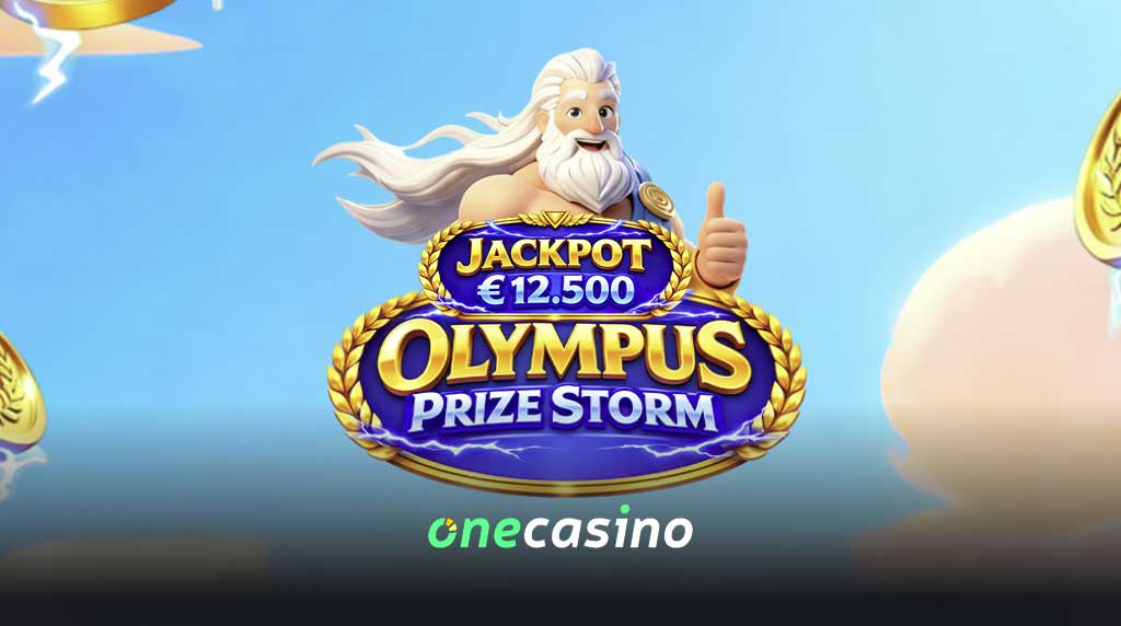 Olympus Prize Storm Jackpot bij OneCasino – Win €110.000 aan prijzen