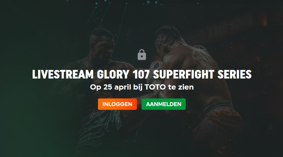 glory 107 live stream gratis kijken