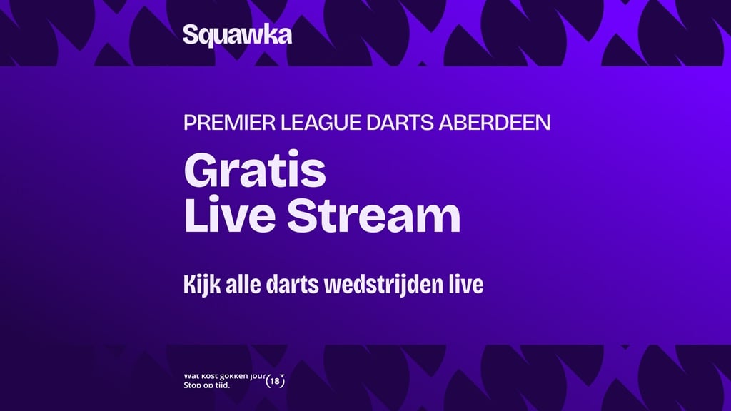 premier league darts aberdeen kijken