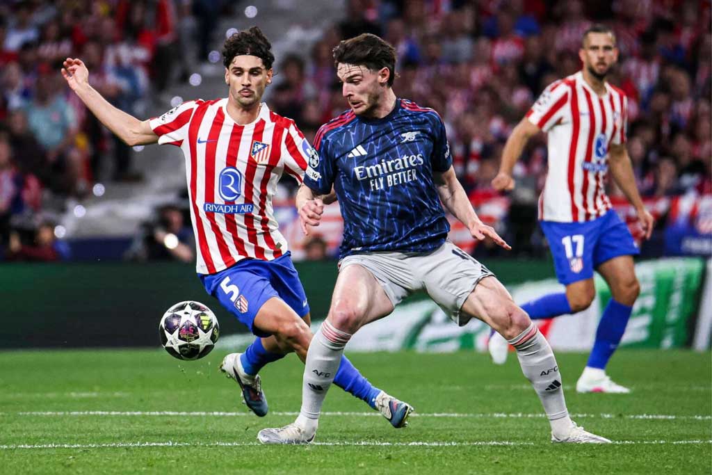 atletico madrid arsenal analyse tactisch steekspel met weinig spektakel