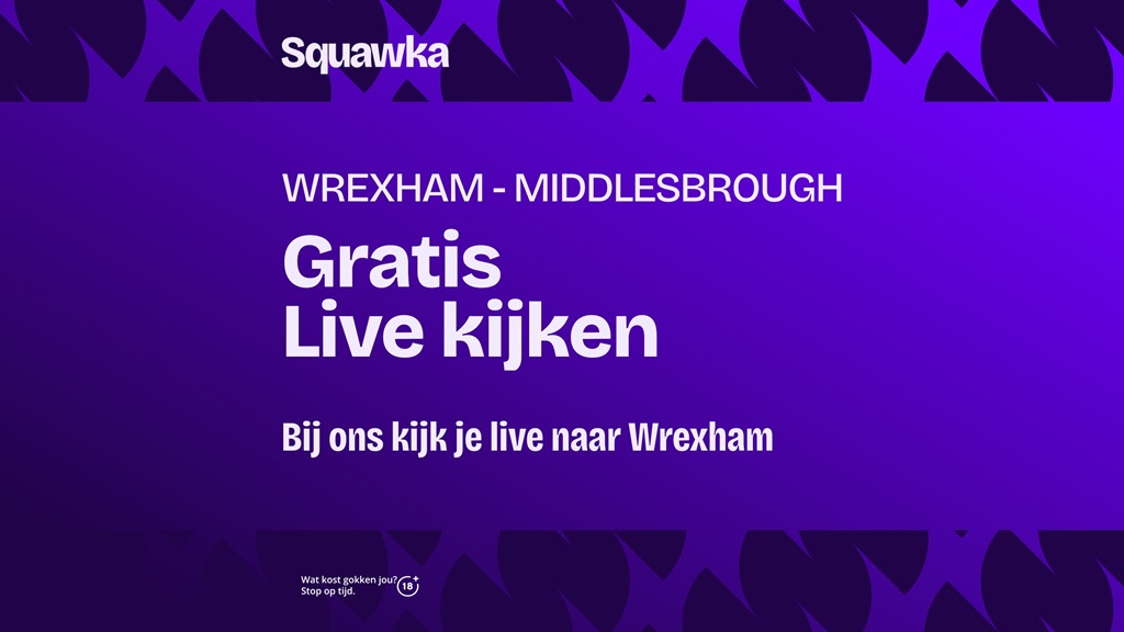 waar wrexham middlesbrough live kijken gratis