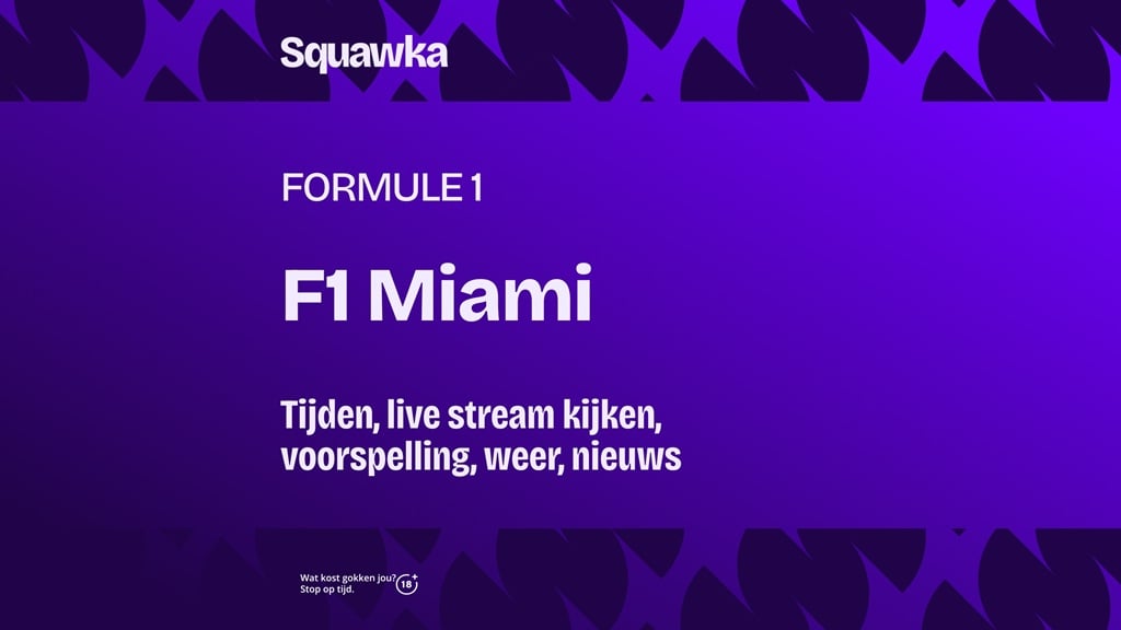 f1 miami tijden en waar je gratis kunt kijken