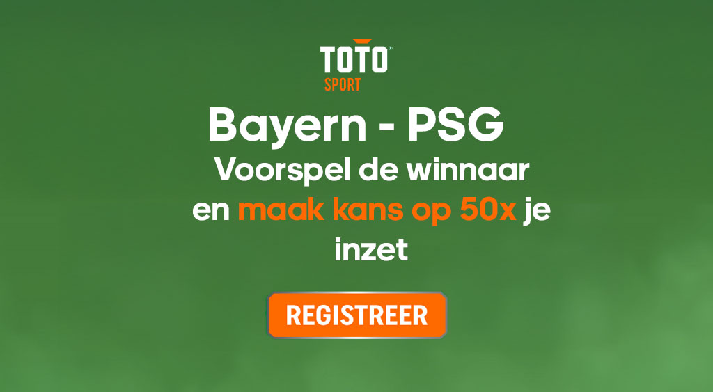 TOTO-Bayern-PSG-50x-voorspelling