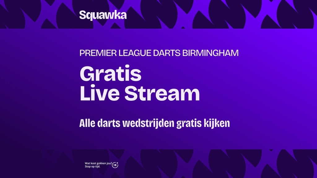 premier league darts birmingham gratis live stream