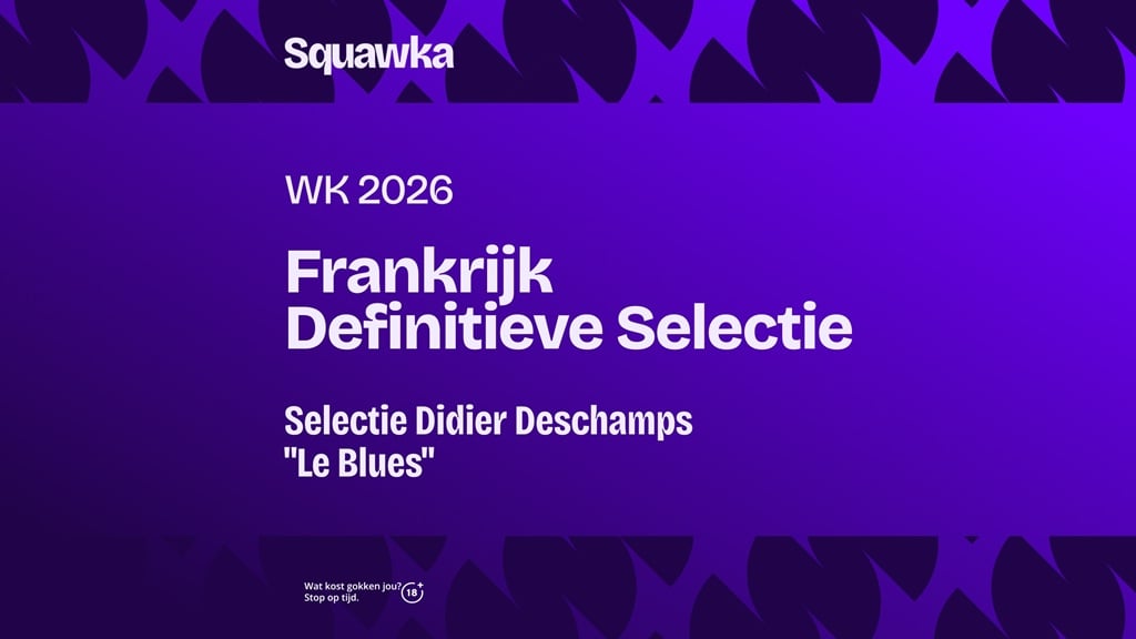 frankrijk selectie wk 2026 didier deschamps