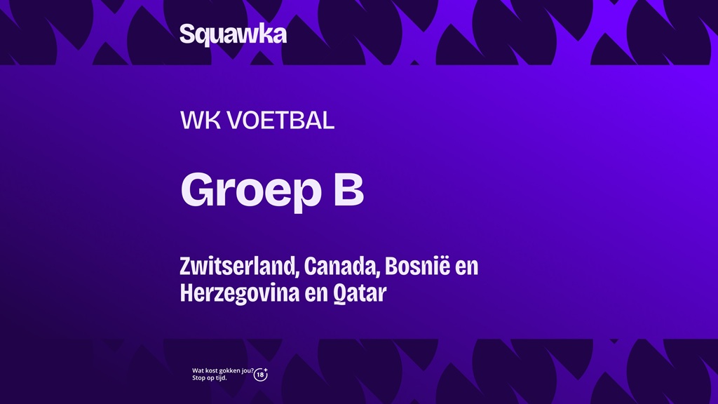 Groep B - WK Voetbal - Schema, wedstrijden, standen en uitslagen Groep B - WK Voetbal - Schema, wedstrijden, standen en uitslagen