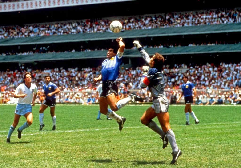 wk voetbal wat als diego maradonna hand van god niet had geteld