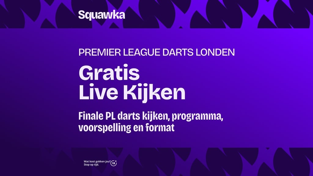 premier league darts finale londen o2 arena kijken