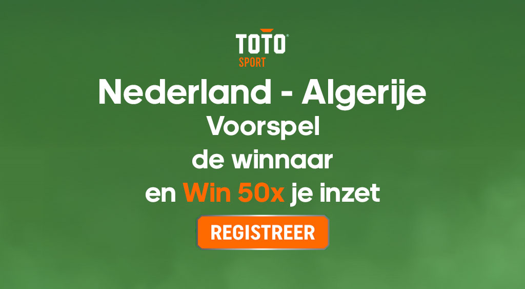 Nederland-Algerije-actie-50x-toto