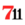 711 wedden