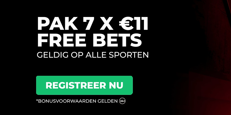 711 wk bonus actie nieuwe spelers free bets