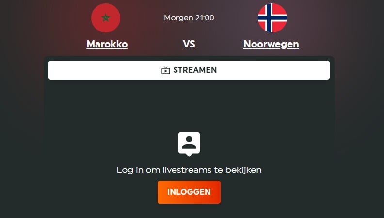 gratis live stream kijken marokko noorwegen