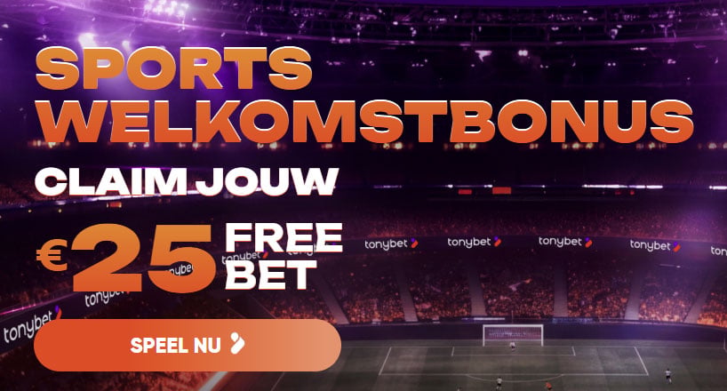 tonybet wk bonus 25 euro free bet