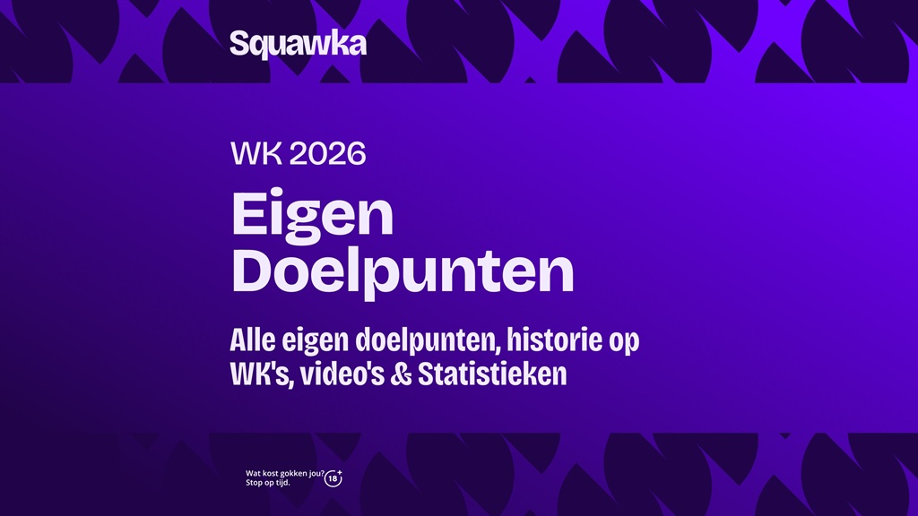 wie en hoeveel eigen doelpunten wk voetbal