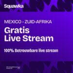 waar je mexicaans voetbalelftal zuid afrikaans voetbalelftal kunt kijken