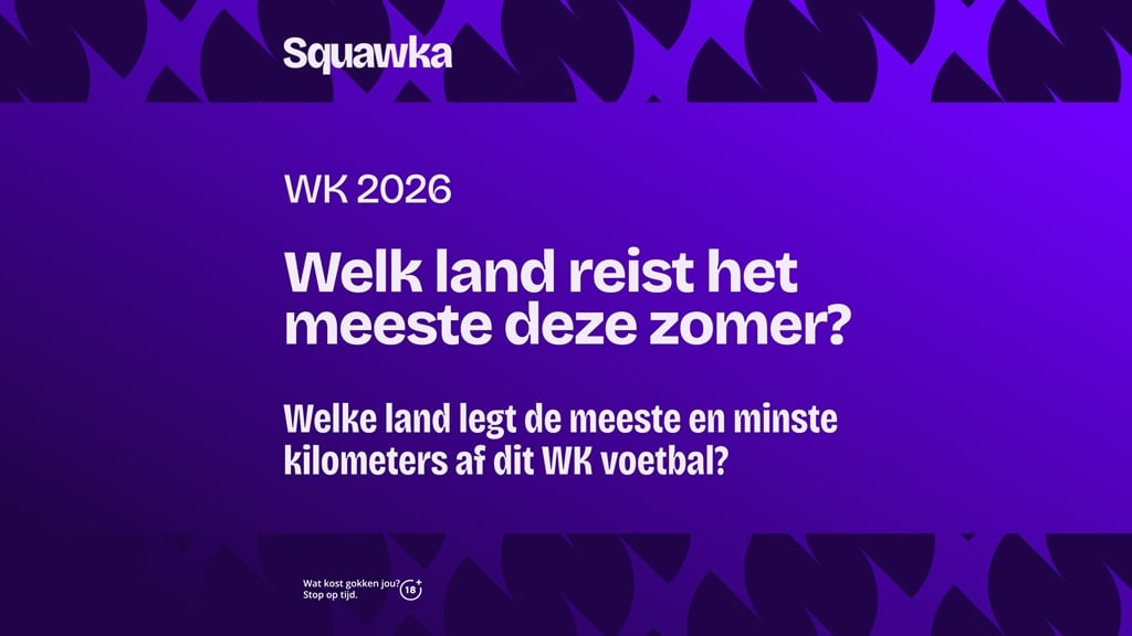 welk land reist meeste en minste kilometers tijdens wk 2026